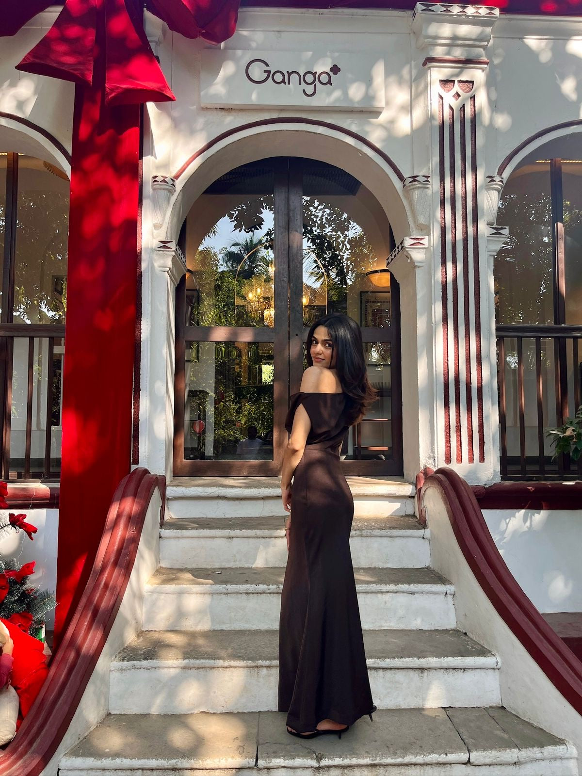 One Shoulder Drop Dress